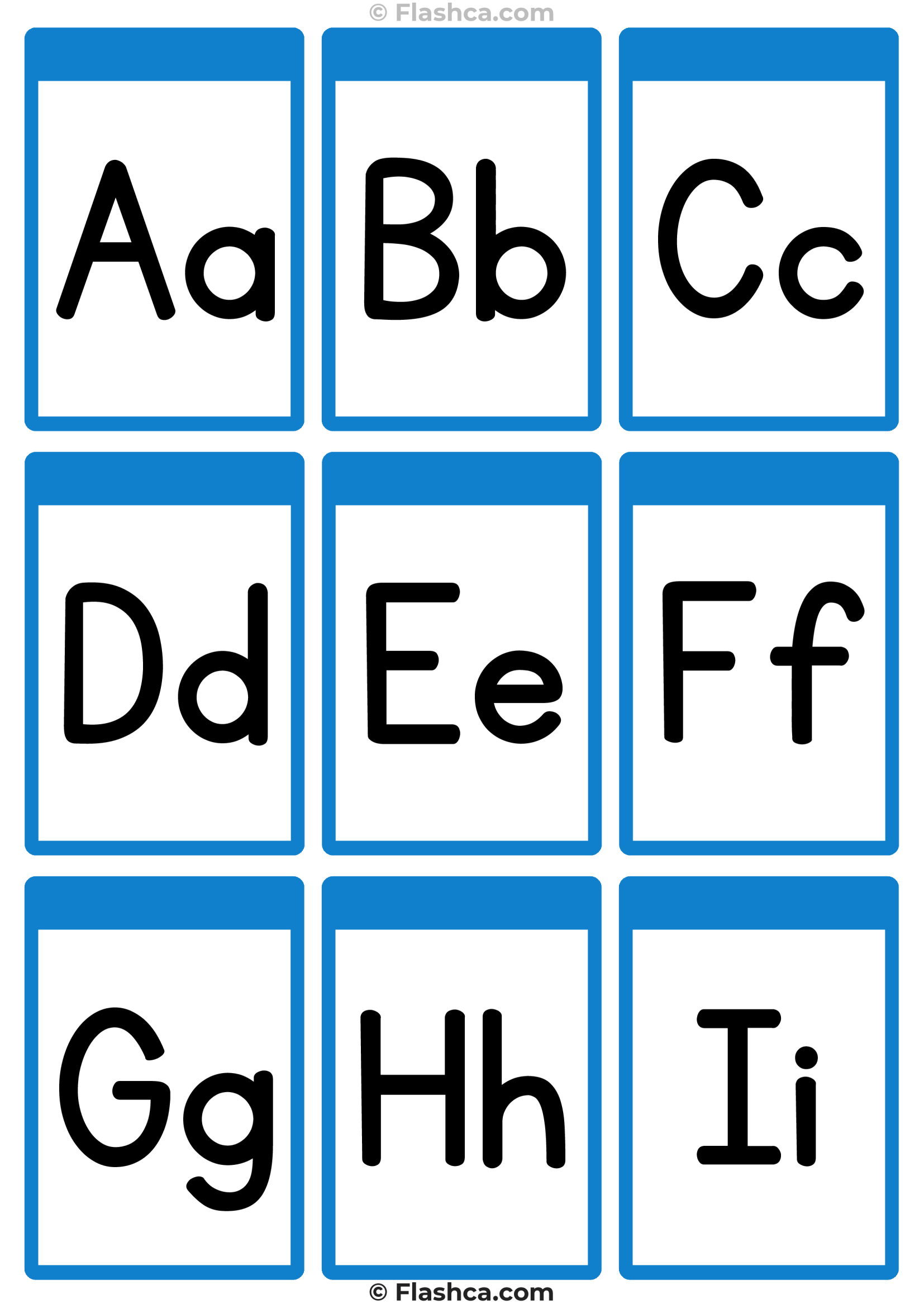 Alphabet Flashcards