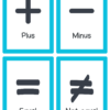 Math Symbols Flashcards