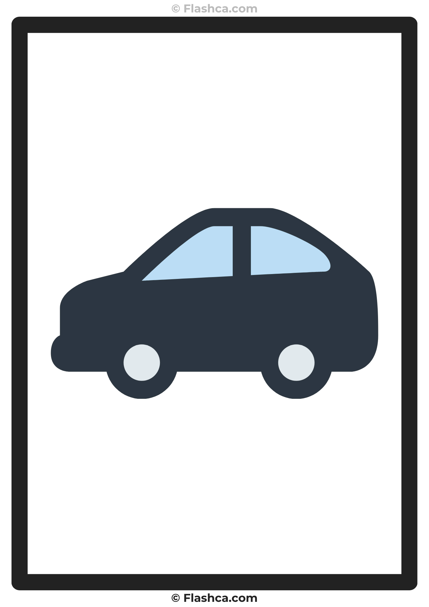 car Flashcard (Images only)