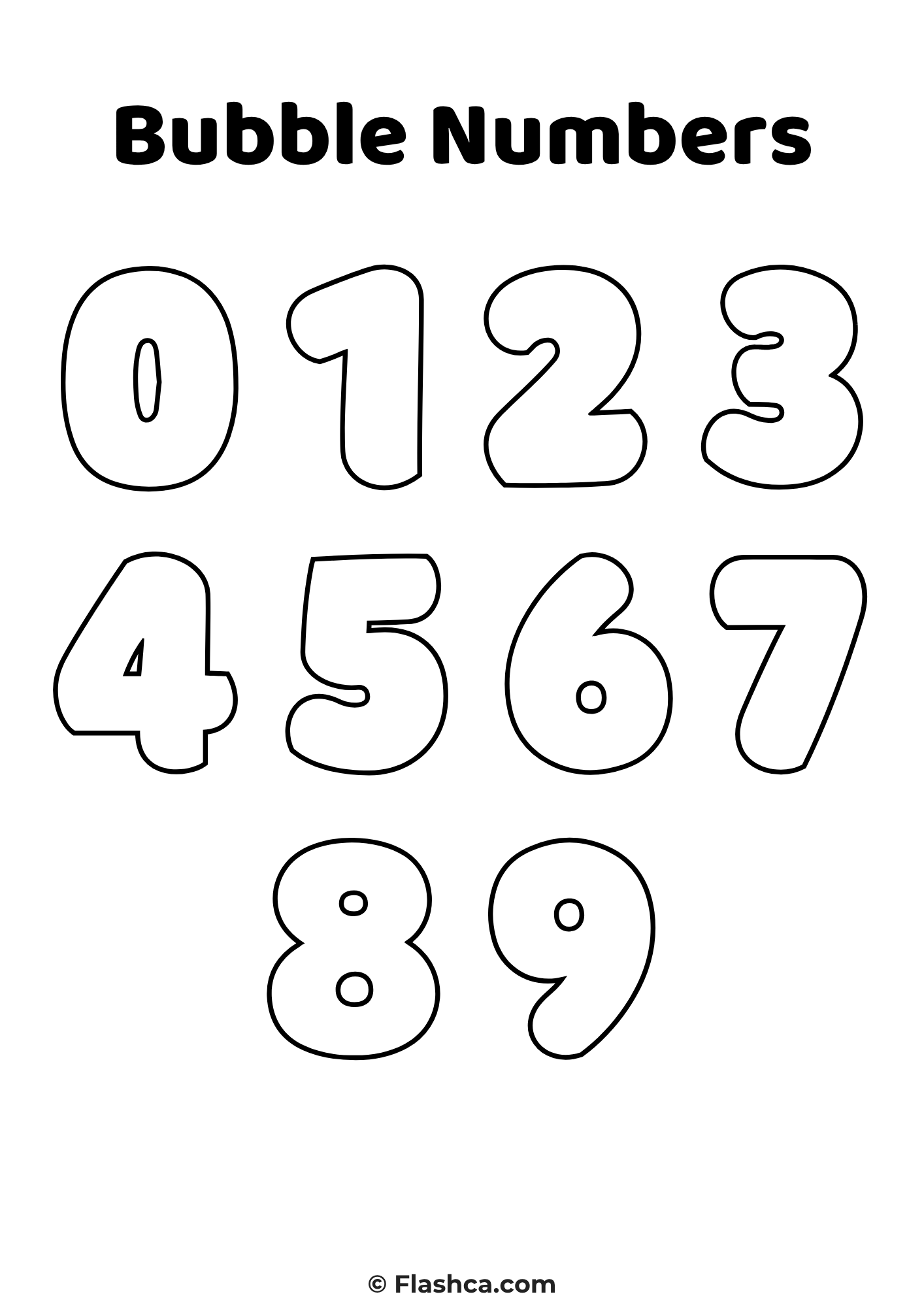 Bubble Numbers