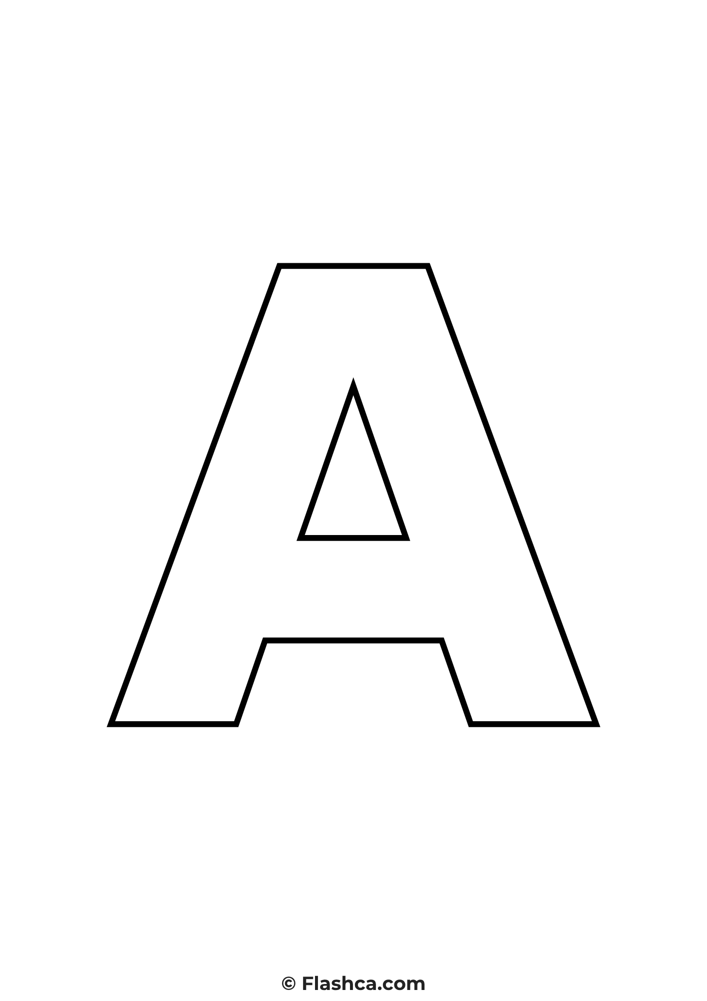 Full Page Printable Letters