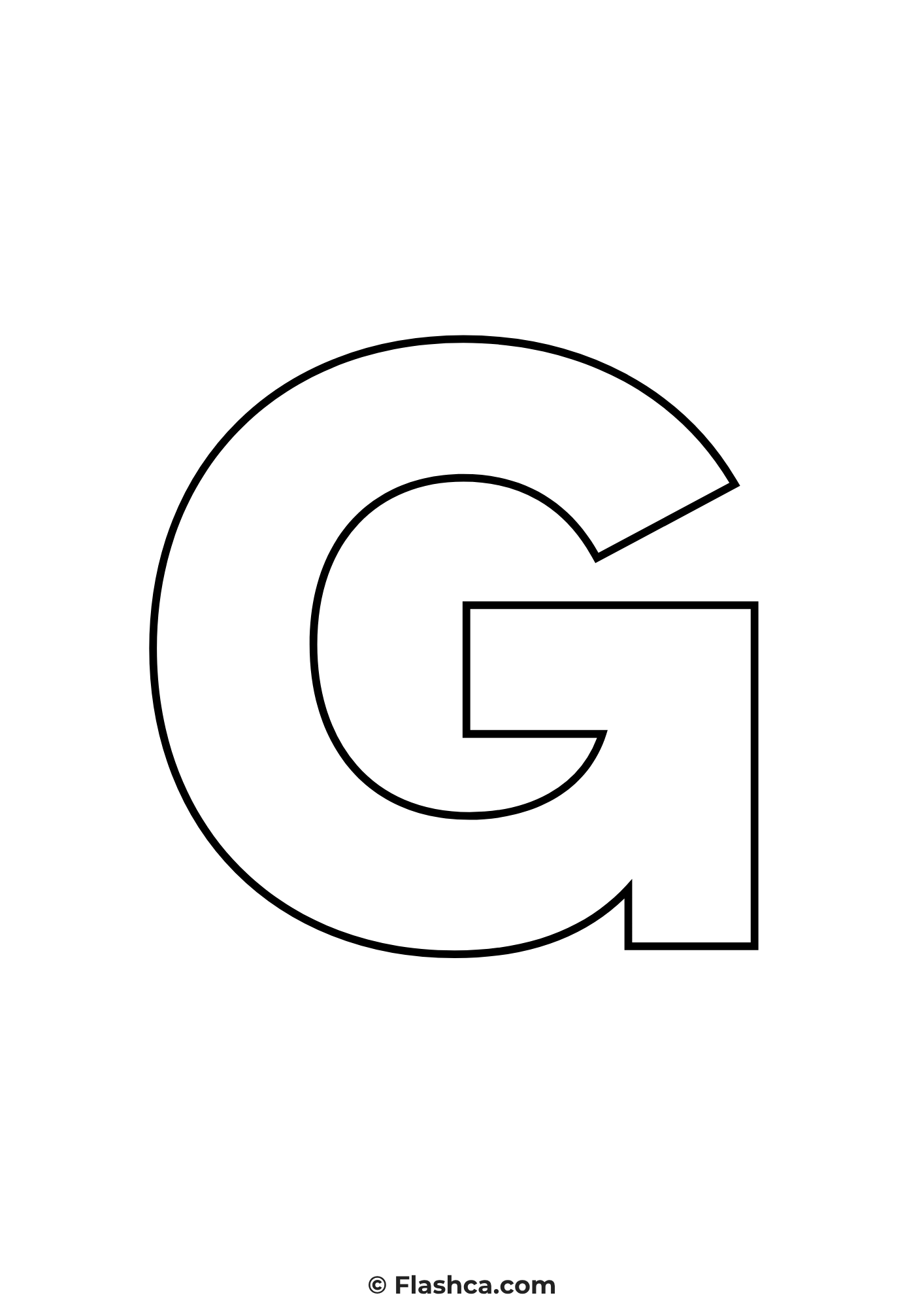 Full Page Printable Letter g Full Page Printable Letter g