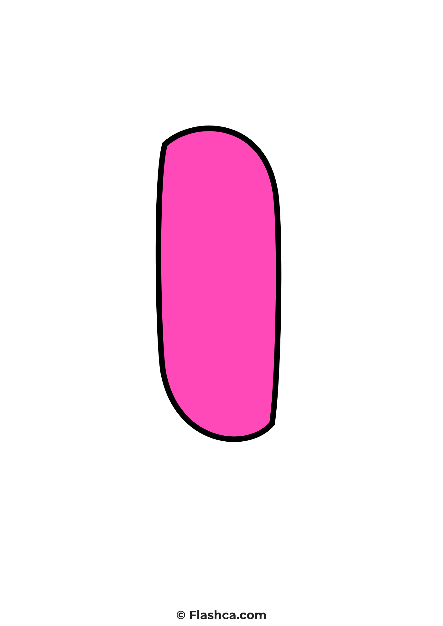 Pink bubble letter i Pink bubble letter i