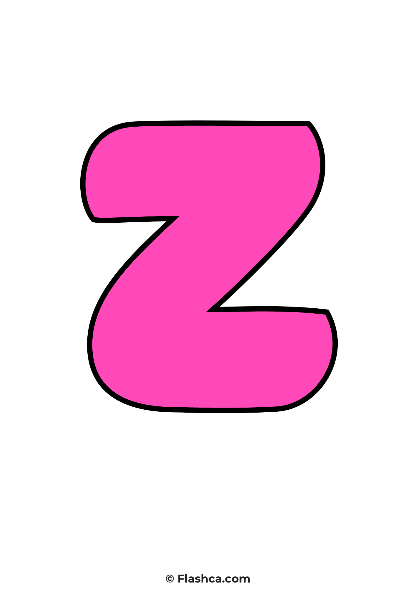 Pink bubble letter z Pink bubble letter z