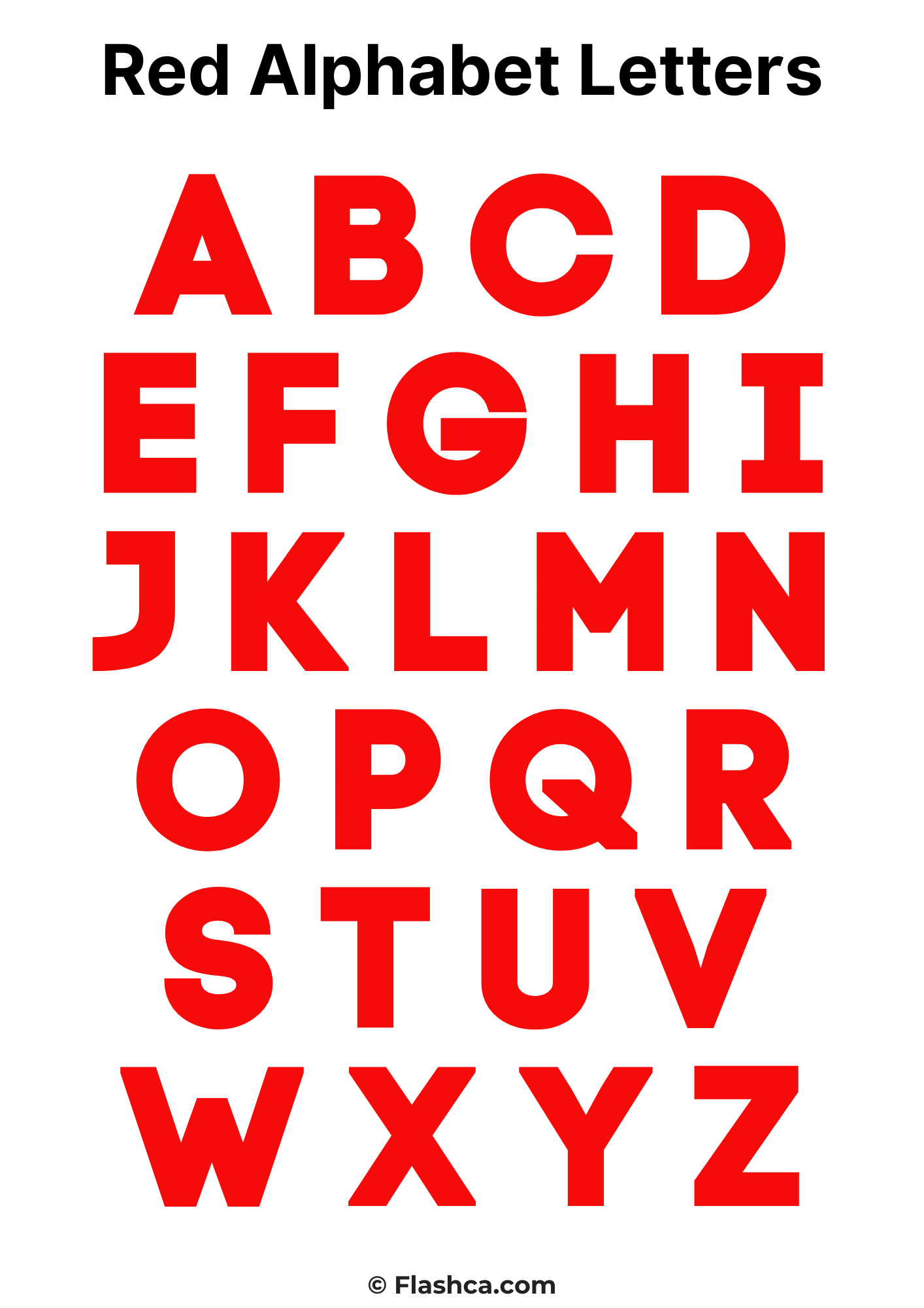 Red Letters Red Letters