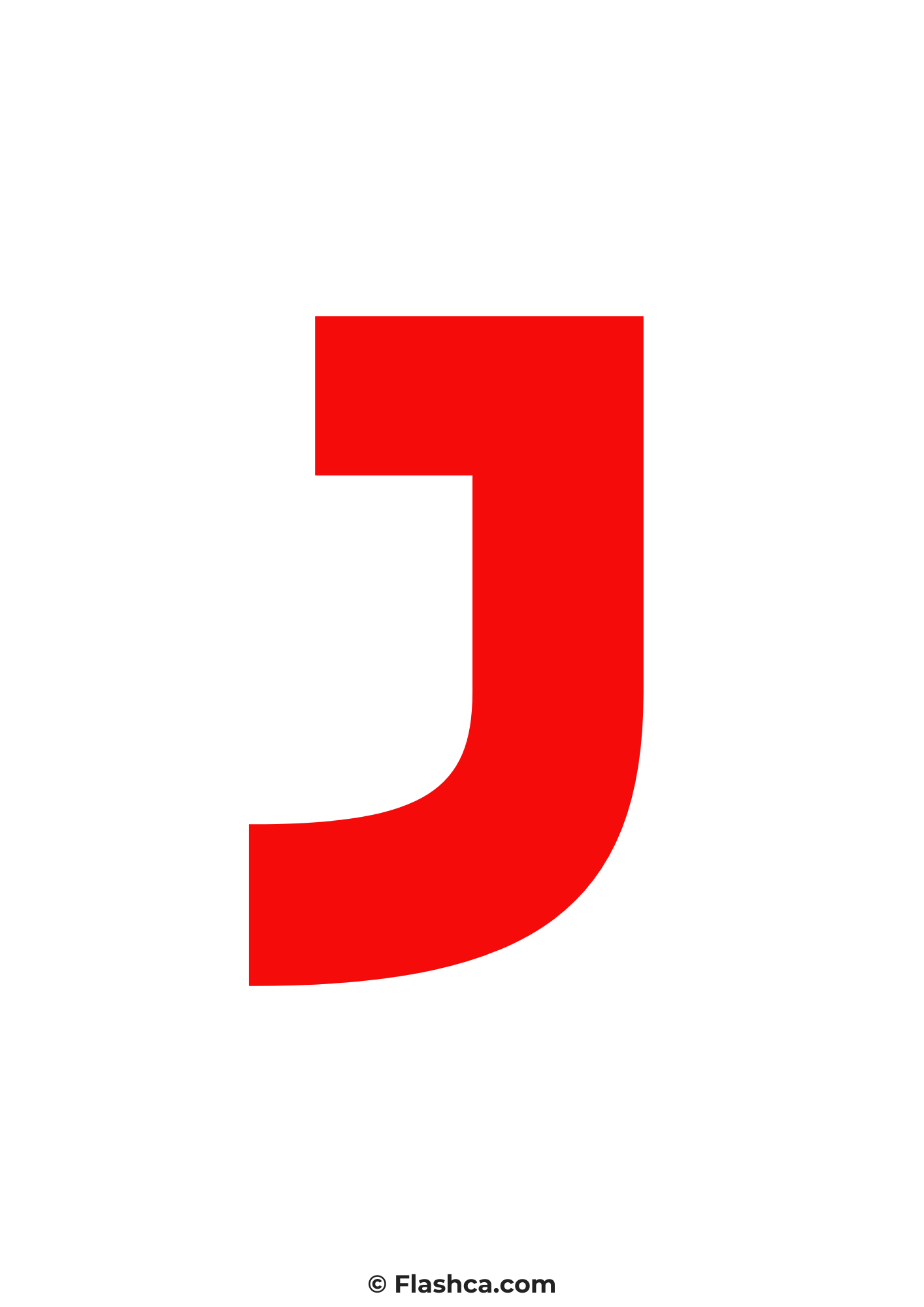 Red letter j Red letter j