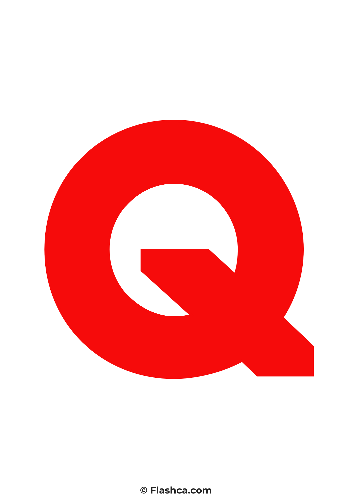 Red letter q Red letter q