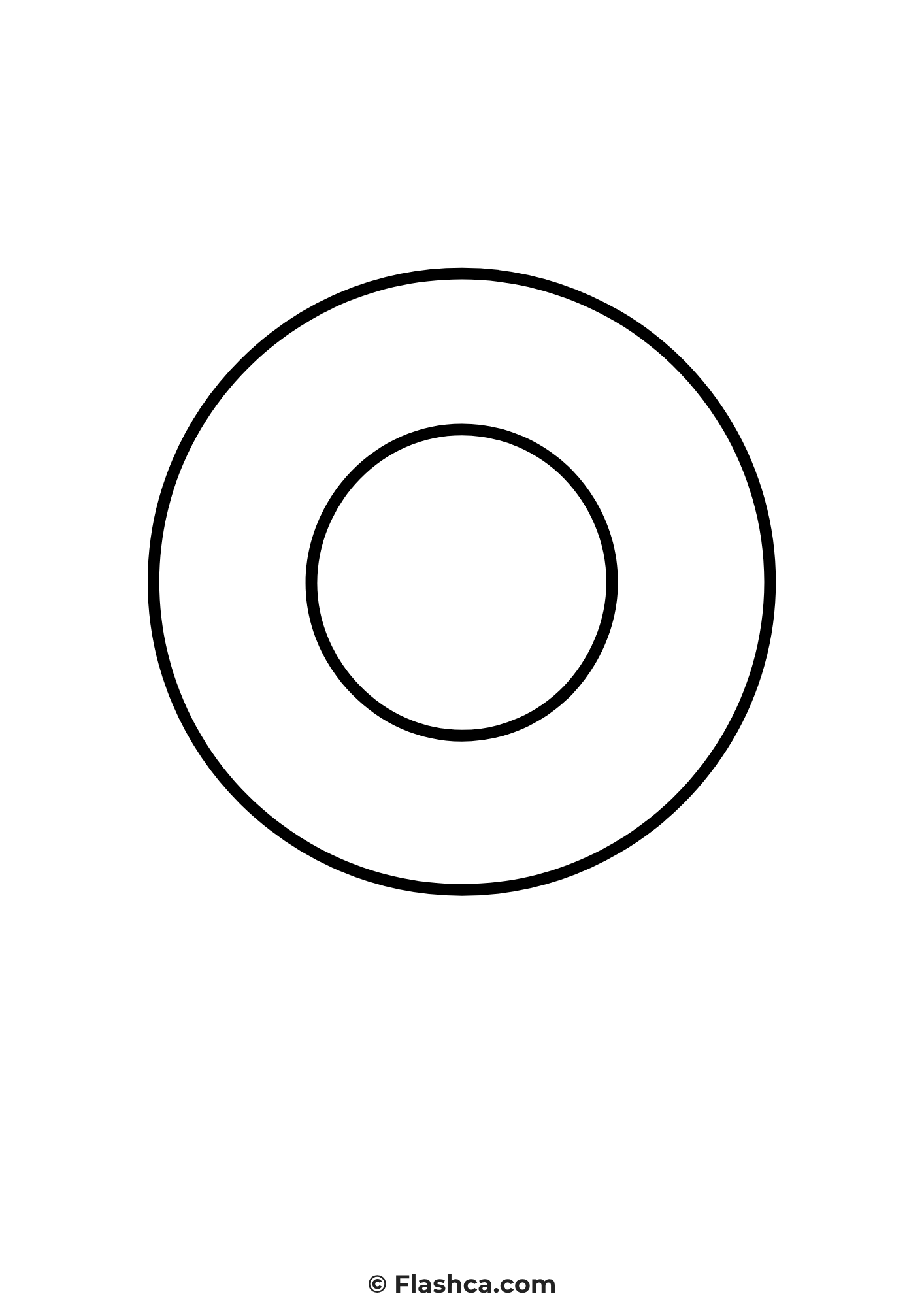 bubble letter o