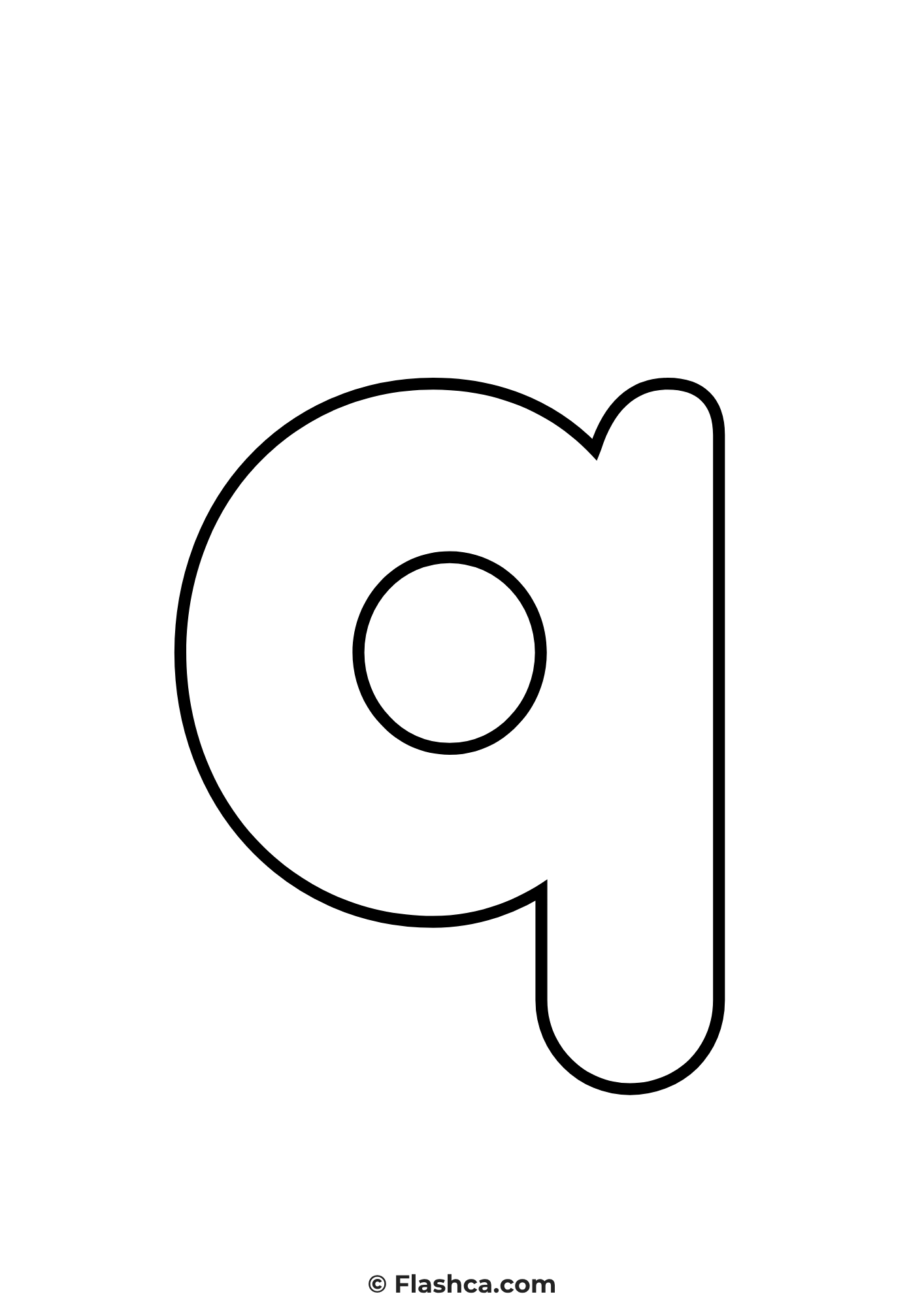 bubble letter q lowercase
