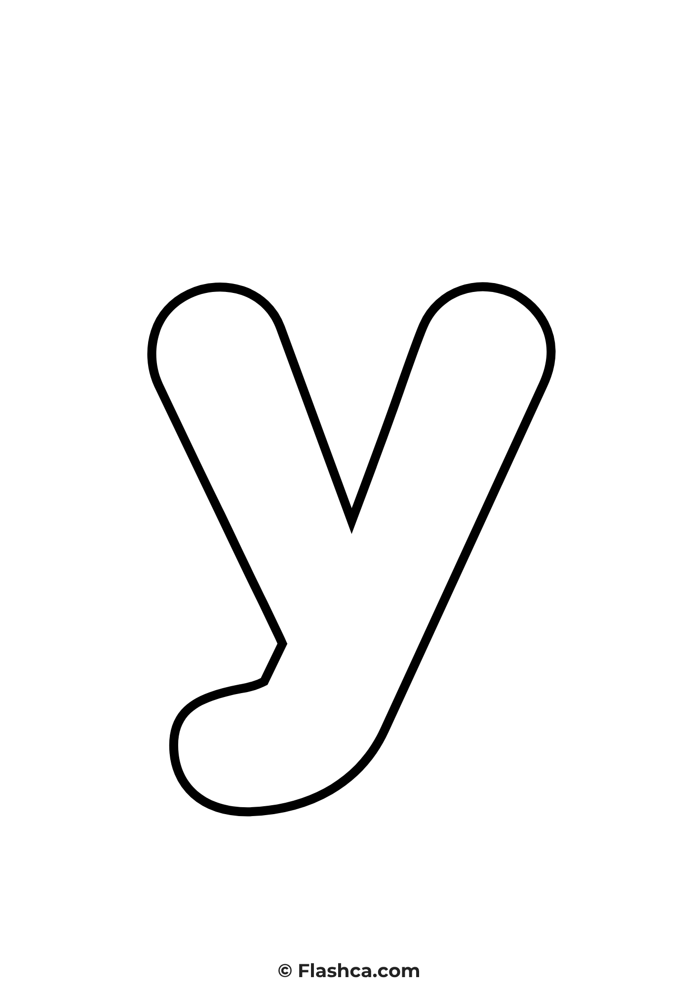bubble letter y lowercase