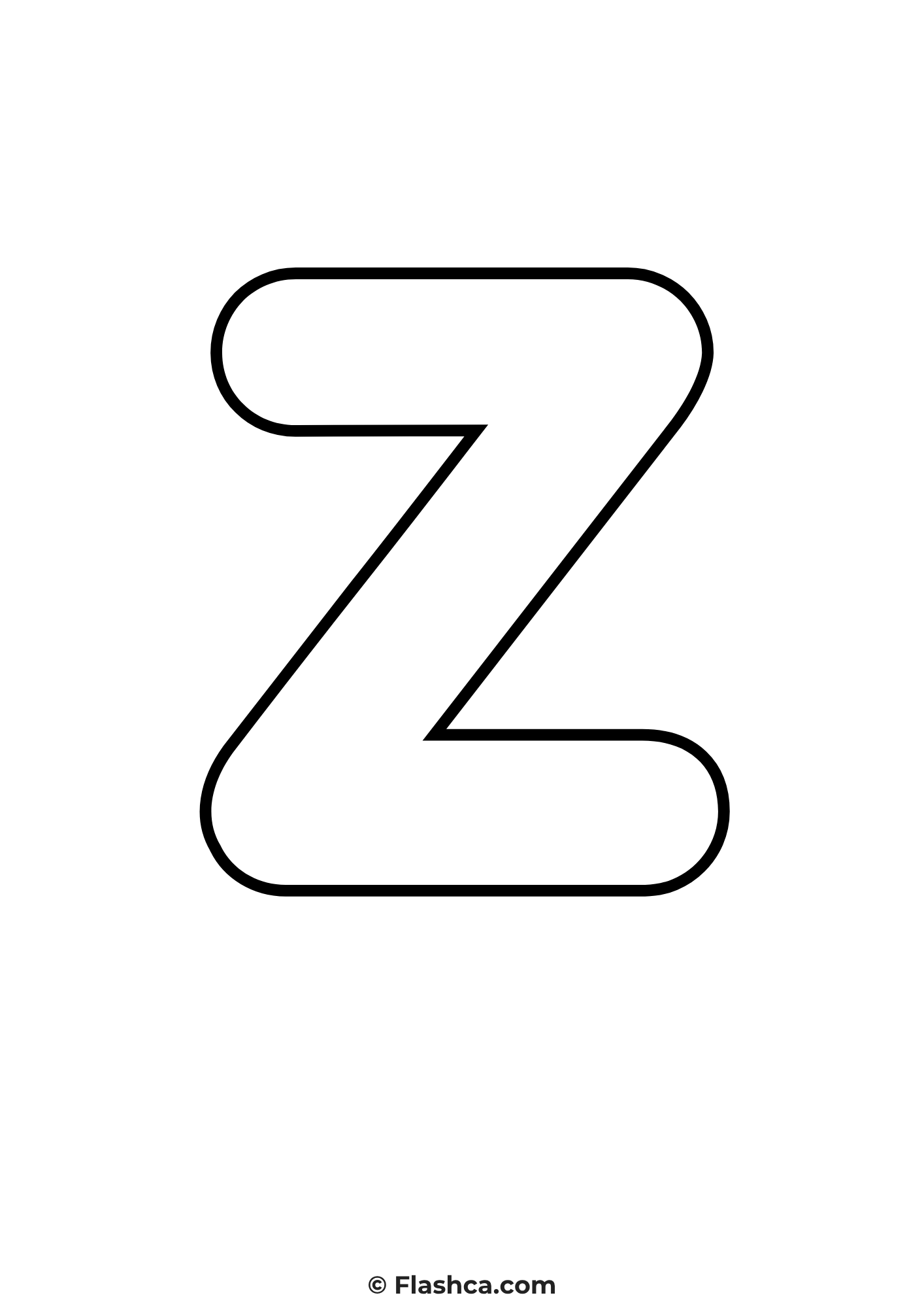 bubble letter z