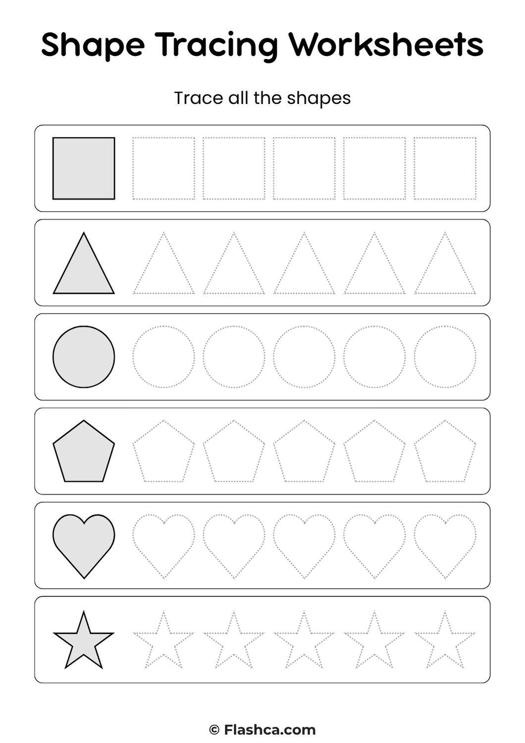 Shape Tracing