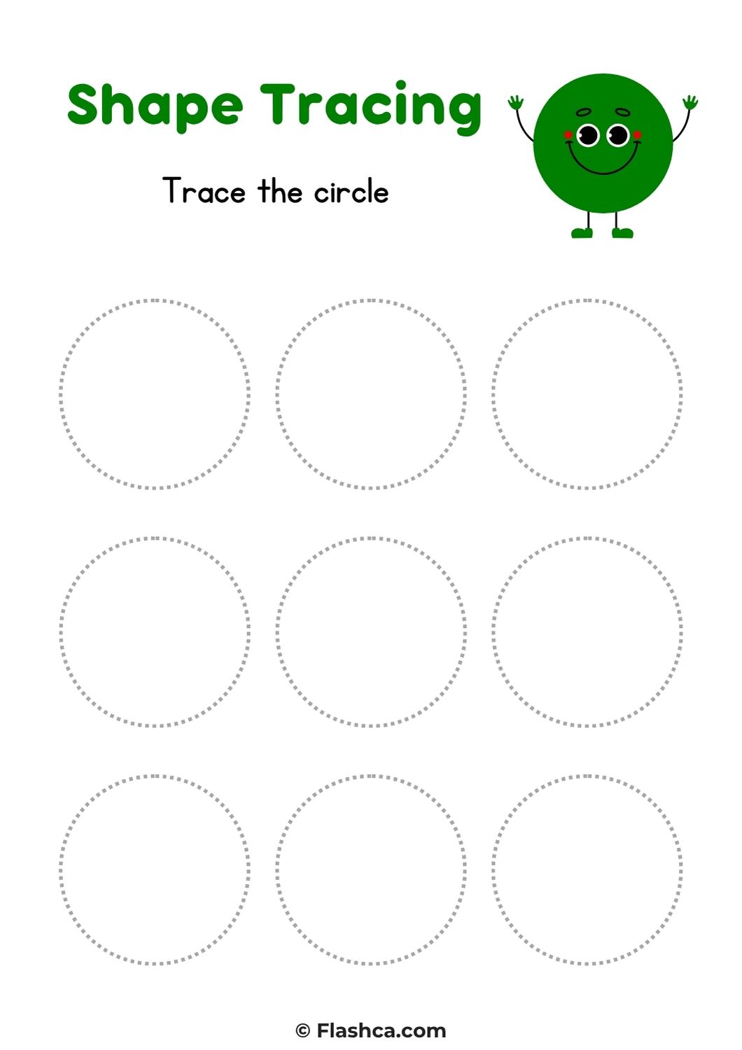 Trace circle